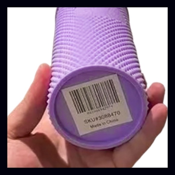 New Hot Starbucks Purple Matte Studded Tumbler Summer 2022 - Picture 4 of 5